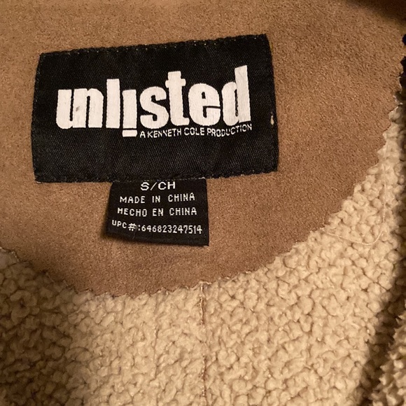 Unlisted by Kenneth Cole!! Small. Nice jacket absolutely love it. - Picture 2 of 3